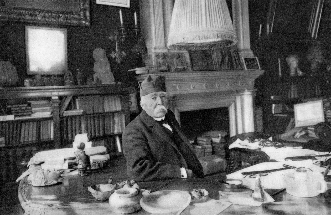 Georges Clemenceau francia államférfi, 1925 alkotó: Unbekannt