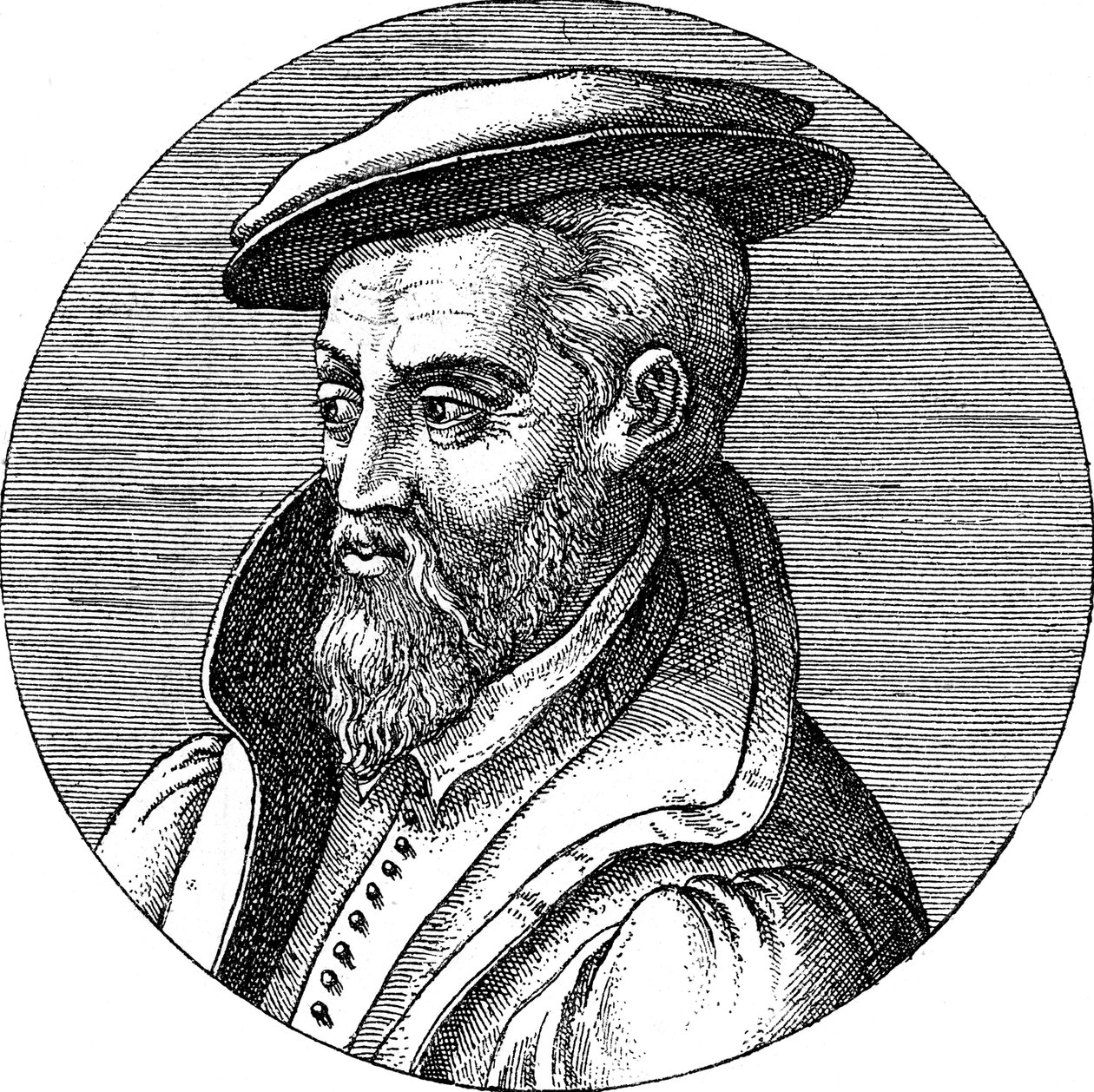 Georgius Agricola 1494-1555, német orvos, ásványkutató és kohász, 1890 alkotó: Unbekannt