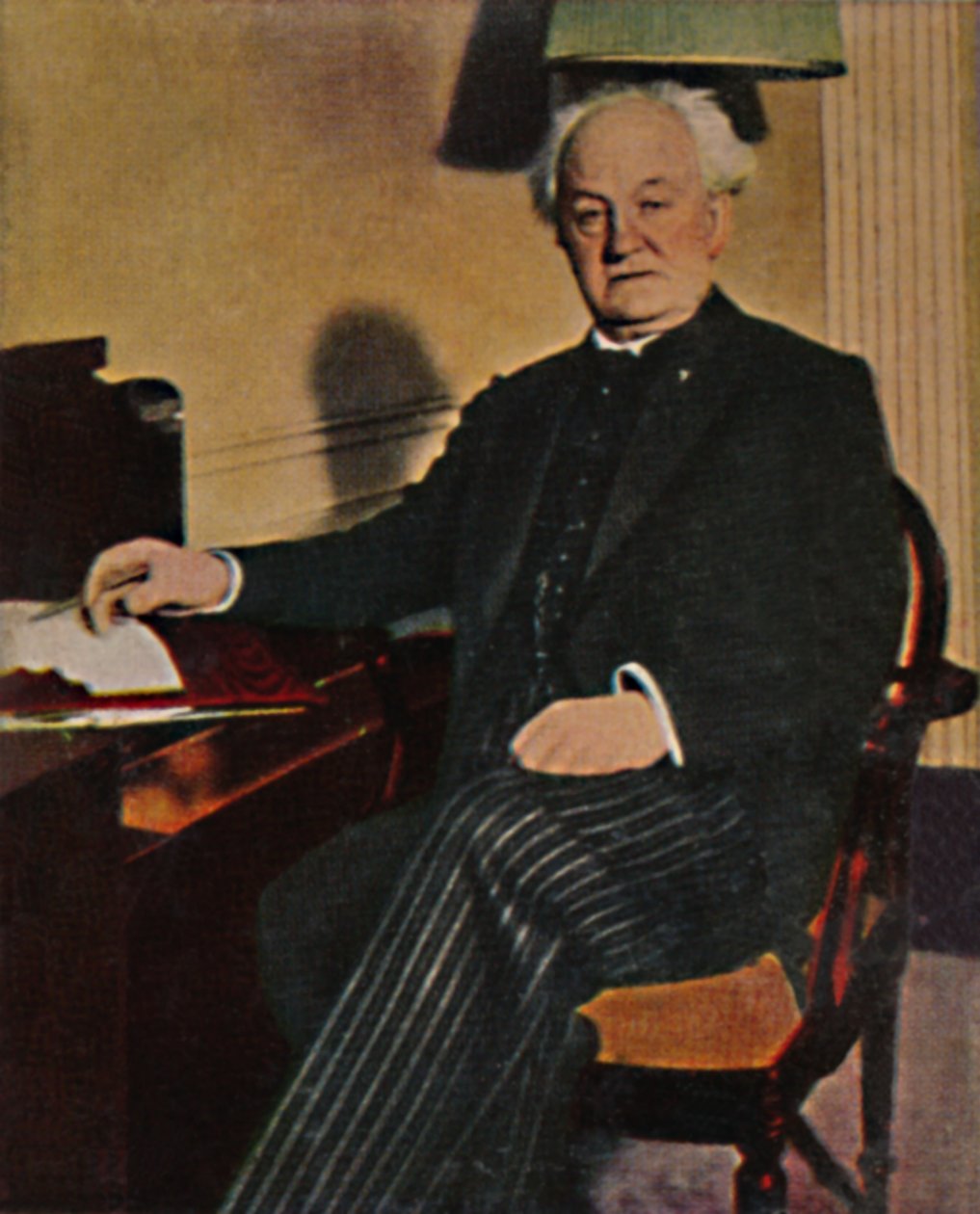 Gerhart Hauptmann – 1862-ben, 1934-ben született. alkotó: Unbekannt