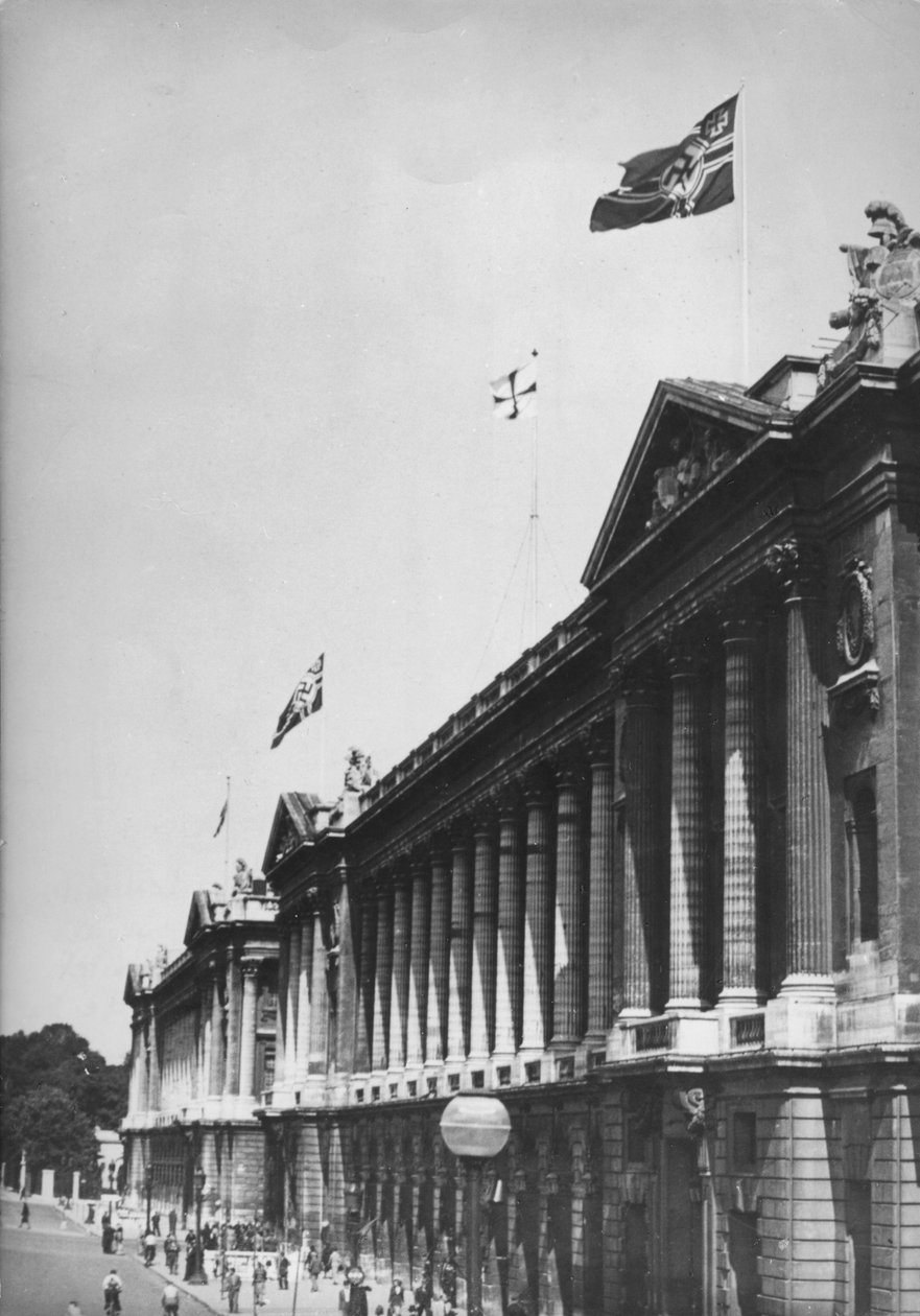 A németek által megszállt Párizs, II. világháború, 1940. július alkotó: Unbekannt