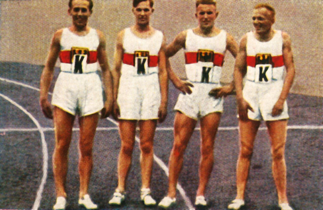 Német 4x400 méteres férfi váltó, 1928. alkotó: Unbekannt