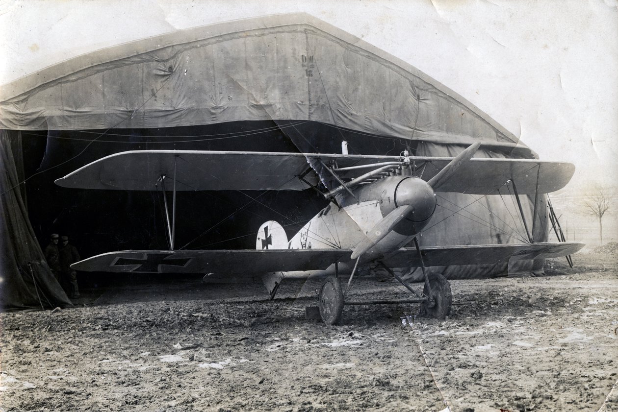 Német Albatros DV, Souilly, Franciaország, 1918. január 2 alkotó: Unbekannt