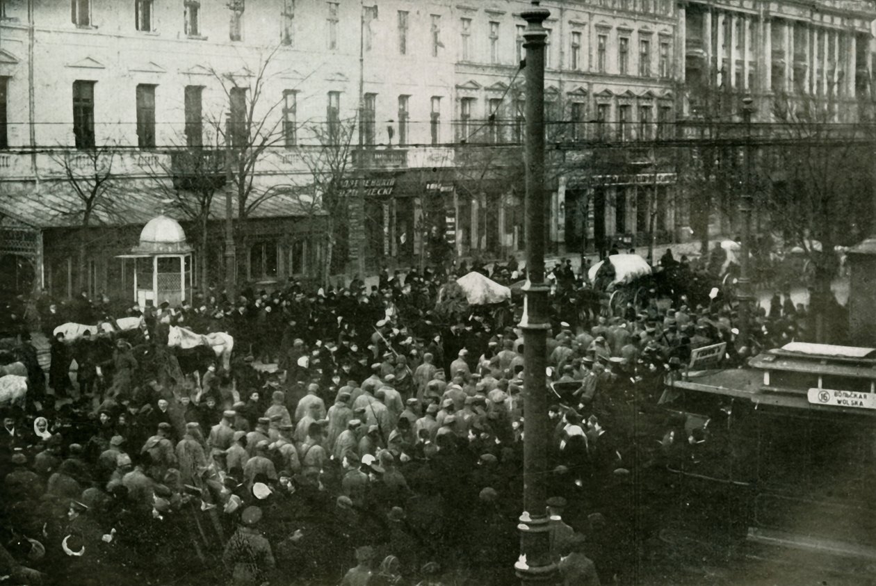 Német foglyok Varsóban, 1919. alkotó: Unbekannt