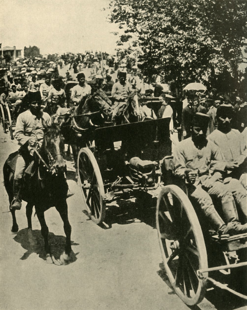 Német fegyverzet a török hadseregben, első világháború, c1914, c1920. alkotó: Unbekannt
