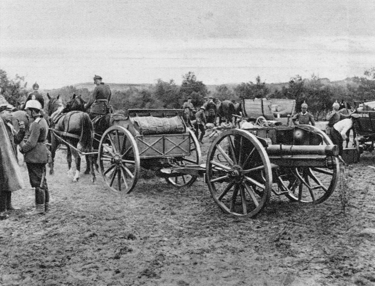 Német tüzérség, I. világháború, 1915 alkotó: Unbekannt