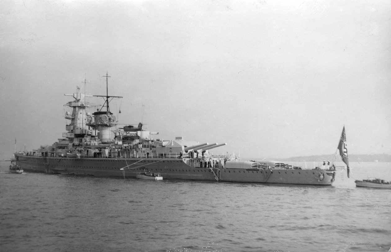 Admiral Graf Spee német zsebcsatahajó, 1937 alkotó: Unbekannt