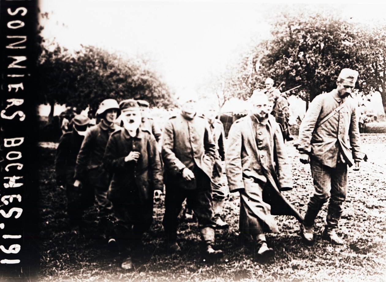 Német hadifoglyok, 1914-c1918 alkotó: Unbekannt