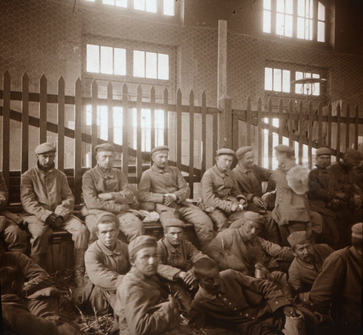 Német hadifoglyok, 1914-c1918 alkotó: Unbekannt