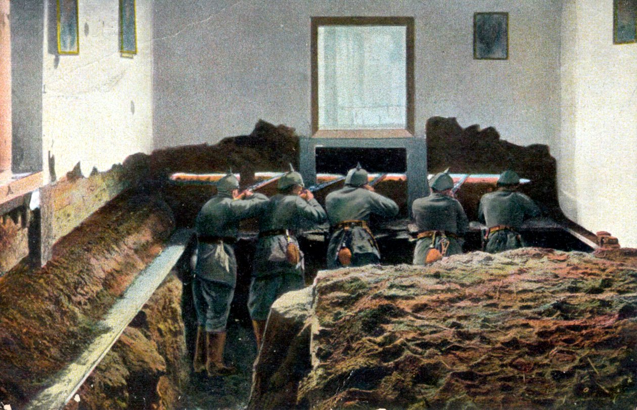 Német katonák az első világháború idején, 1916 alkotó: Unbekannt
