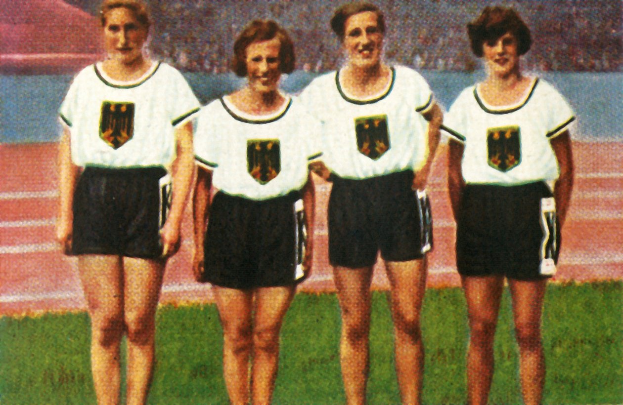 Német 4x100 méteres női váltó, 1928. alkotó: Unbekannt