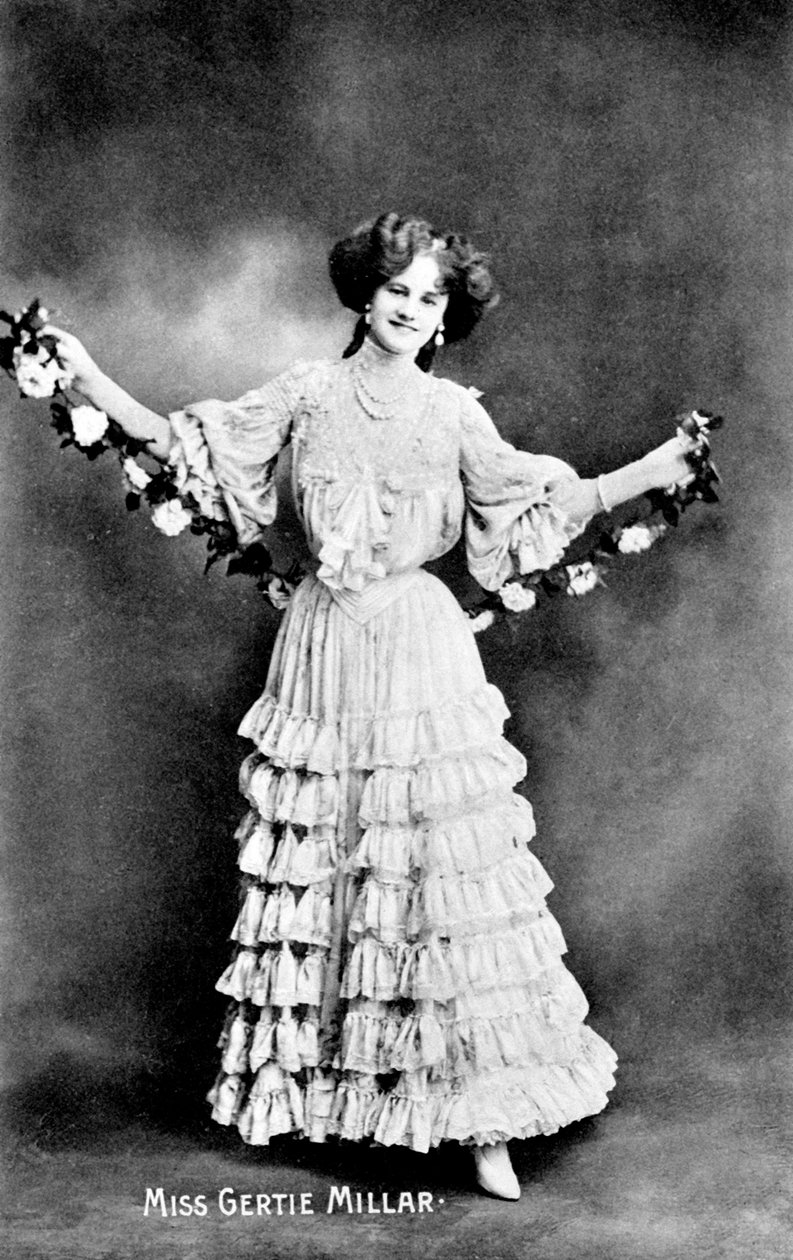 Gertie Millar 1879-1952, angol színésznő, 1906 alkotó: Unbekannt