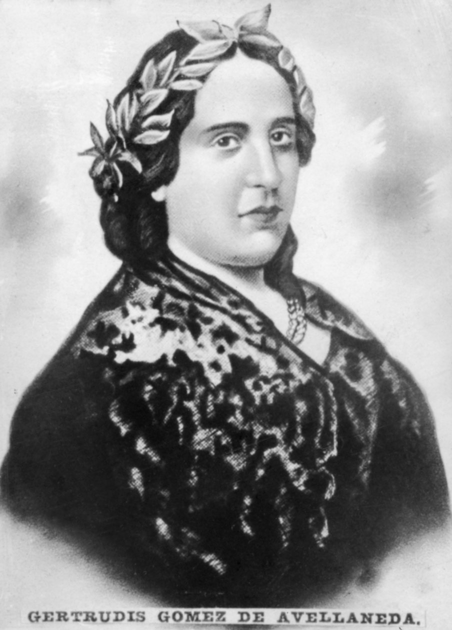 Gertrudis Gomez de Avellaneda, kubai születésű spanyol író és politikai aktivista, 1910 alkotó: Unbekannt