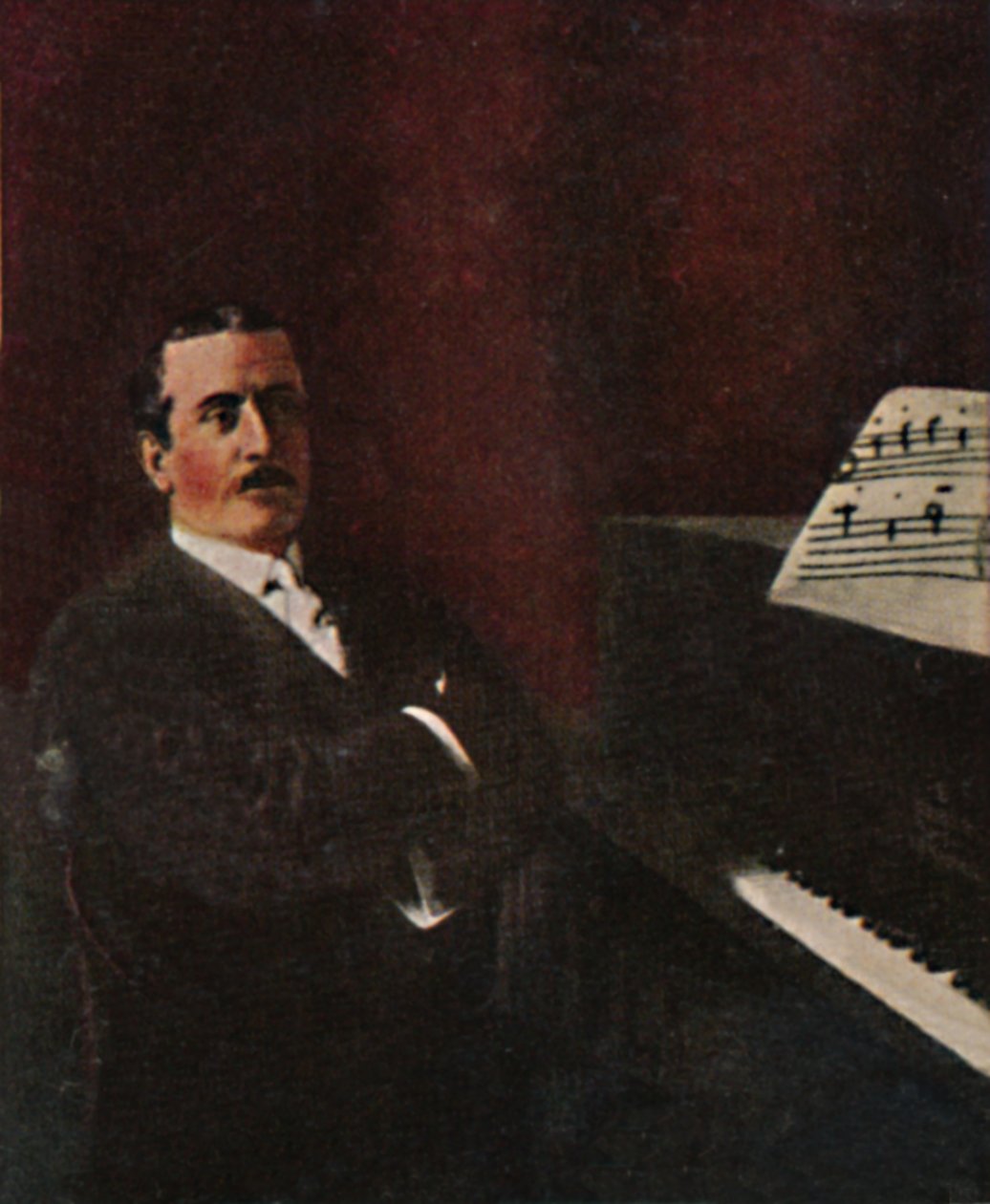 Giacomo Puccini 1858-1924, 1934. alkotó: Unbekannt