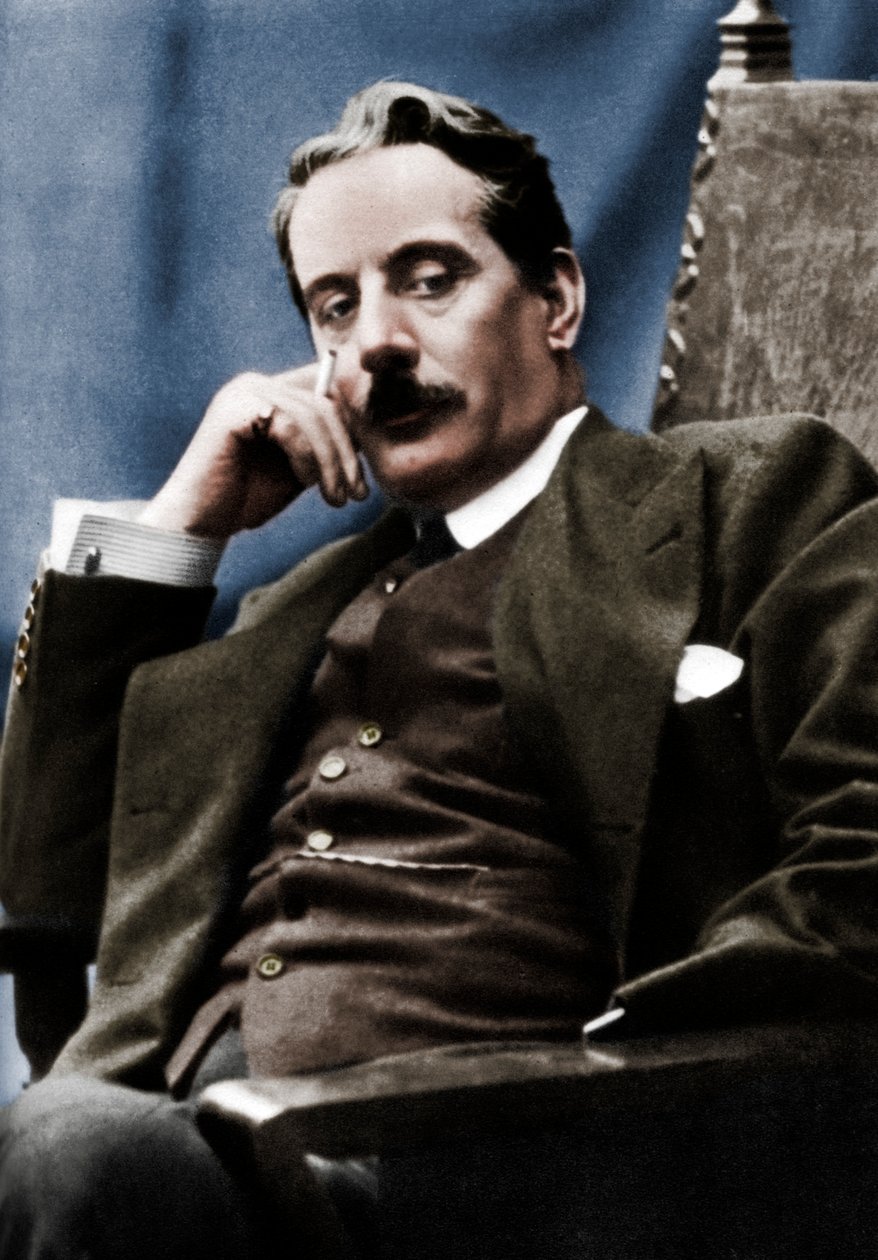 Giacomo Puccini 1858-1924, olasz zeneszerző, 1910 alkotó: Unbekannt