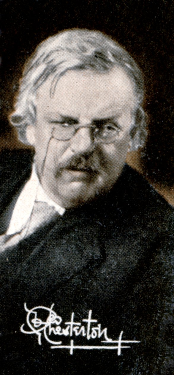 Gilbert Keith Chesterton 1874-1936, 1935 alkotó: Unbekannt
