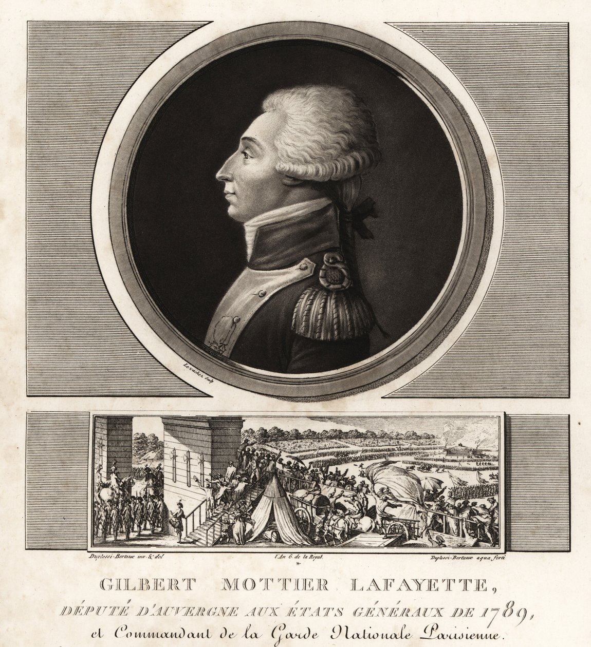 Gilbert Mottier Lafayette, Augergne államfőhelyettese alkotó: Unbekannt