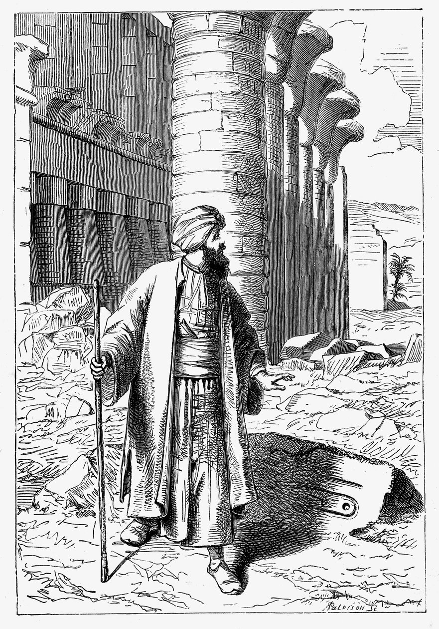 Giovanni Battista Belzoni, olasz felfedező és ókorkutató, 1860 alkotó: Unbekannt