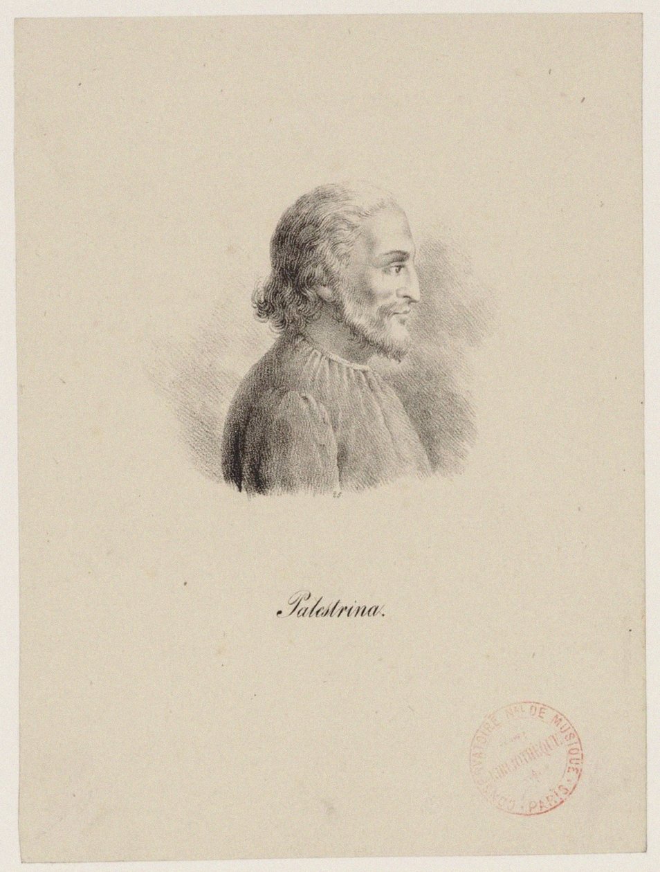 Giovanni Pierluigi da Palestrina, c. 1800 alkotó: Unbekannt