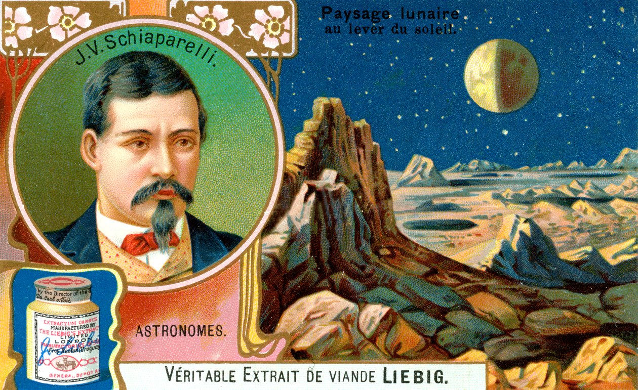 Giovanni Virginio Schiaparelli olasz csillagász, 1900 körül alkotó: Unbekannt