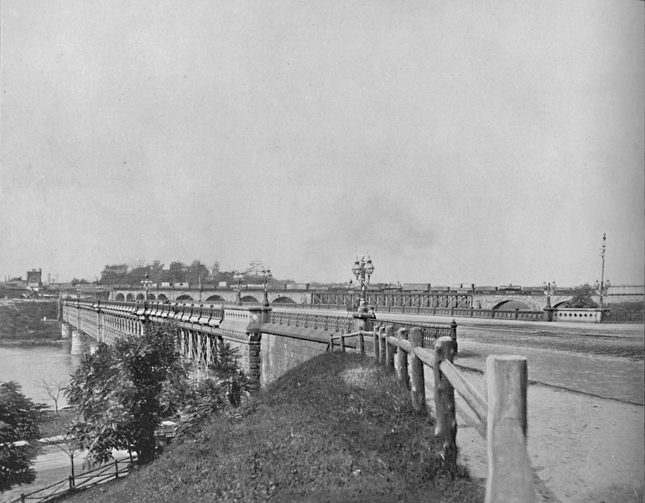 Girard Avenue Bridge, Philadelphia, 1897. alkotó: Unbekannt