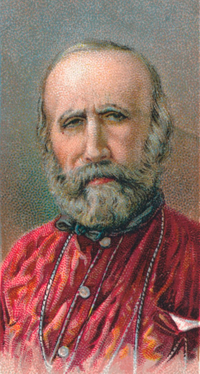 Giuseppe Garibaldi, 1807-1882 olasz hazafi, 1924 alkotó: Unbekannt