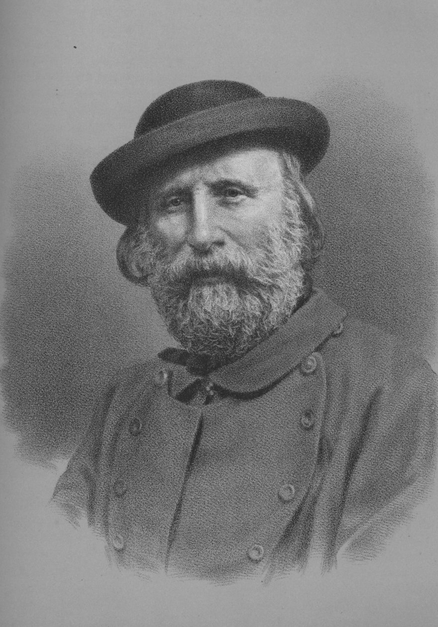 Giuseppe Garibaldi olasz katona és politikus, 1860-as évek 1936 alkotó: Unbekannt
