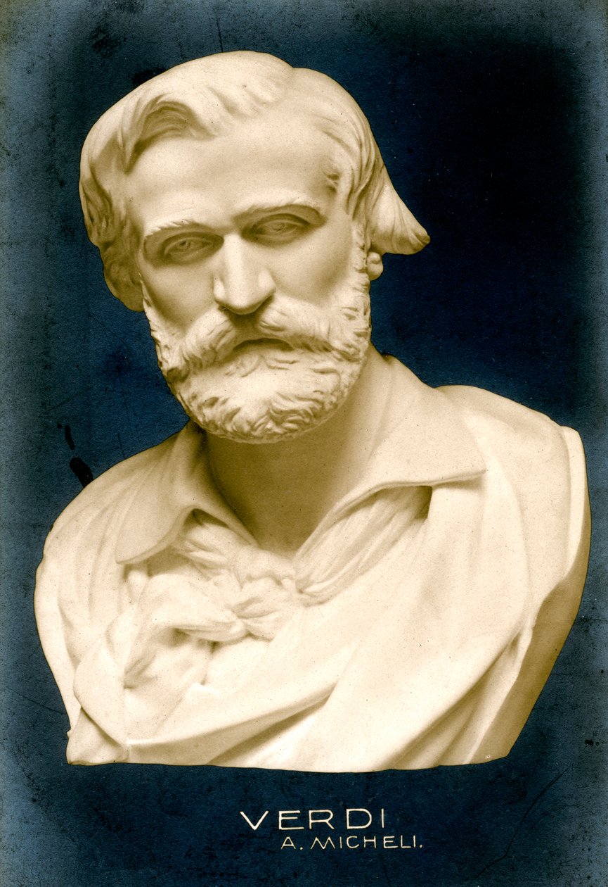 Giuseppe Verdi 1813-1901, olasz zeneszerző, 1909 alkotó: Unbekannt