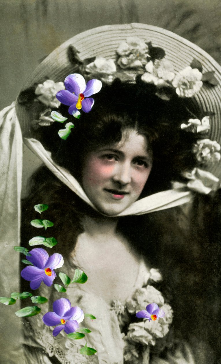Gladys Huxley, színésznő, 1908 alkotó: Unbekannt