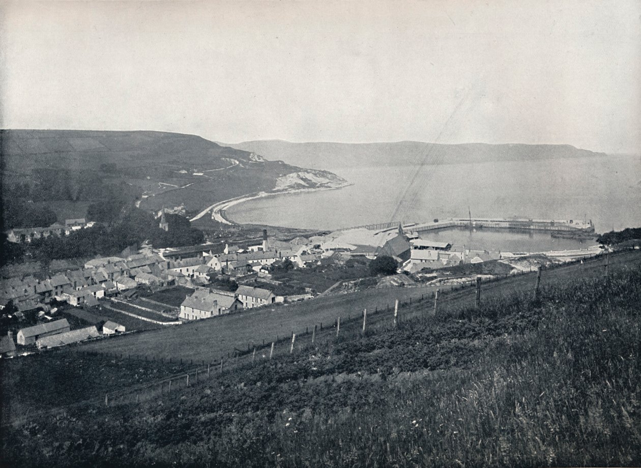 Glenarm – A város és a kikötő, 1895 alkotó: Unbekannt