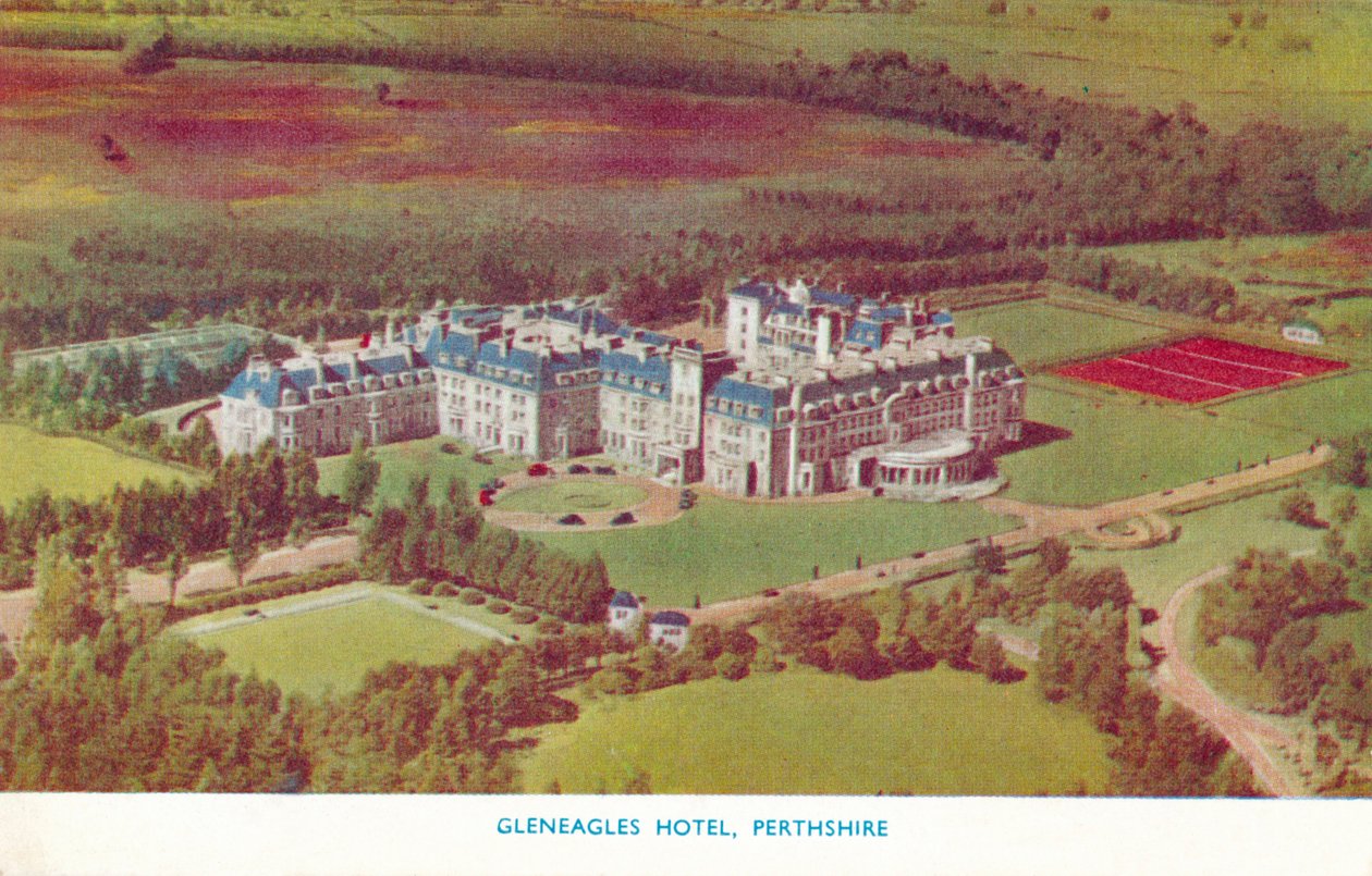 Gleneagles Hotel, Perthshire, 1930 alkotó: Unbekannt