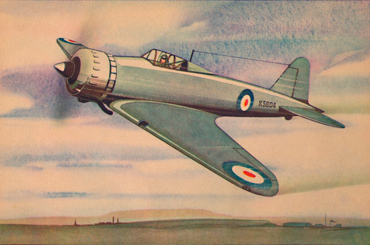 Gloster F.534 Fighter Monoplane, c1944. alkotó: Unbekannt