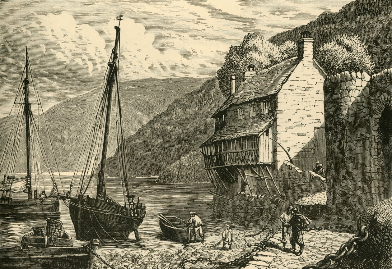 Glovelly Harbour, 1898. alkotó: Unbekannt