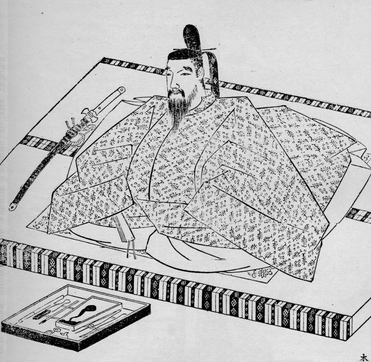 Go-Daigo, Japán császára, 1907 alkotó: Unbekannt