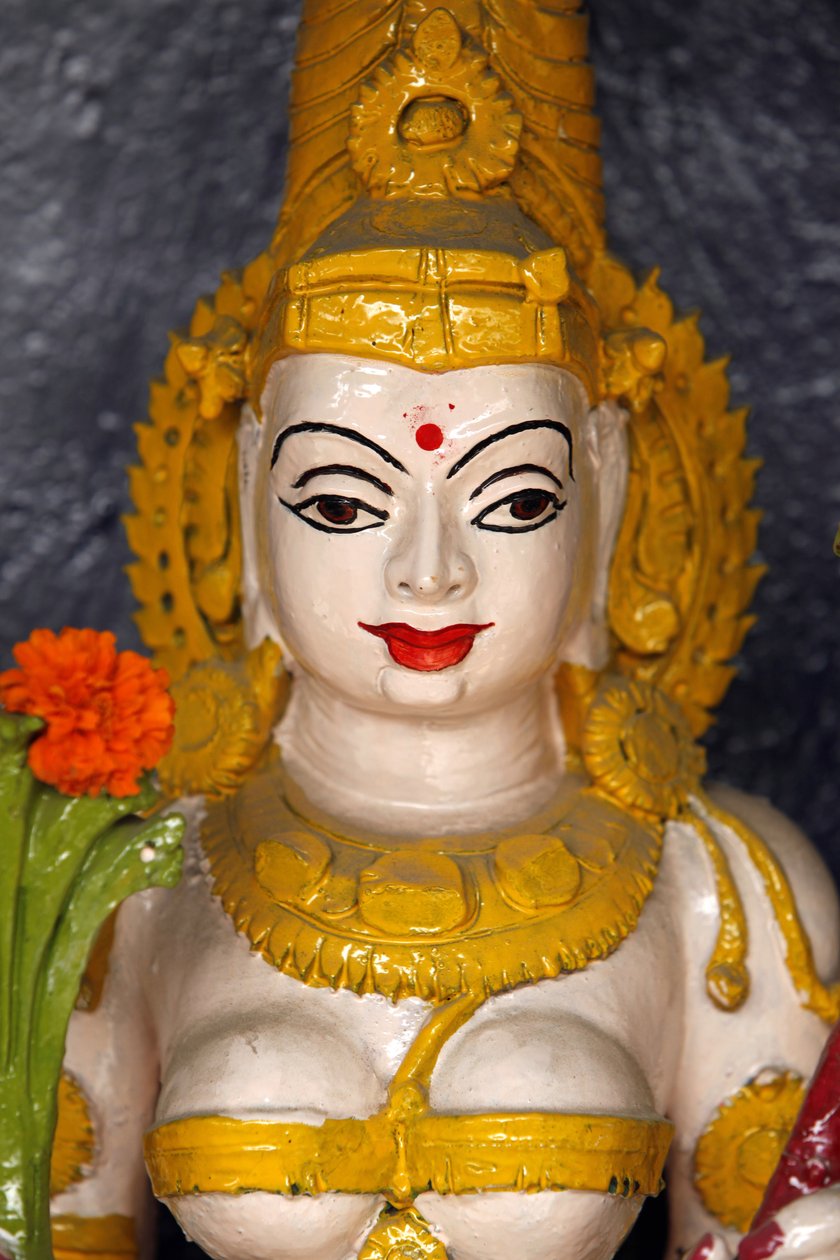 Istennő szobra egy Hardwar templomban, Haridwar India alkotó: Unbekannt