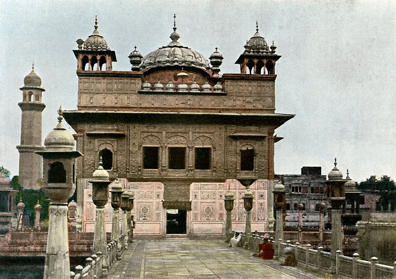 Aranytemplom, Amritsar, Punjab, India, 1890 alkotó: Unbekannt