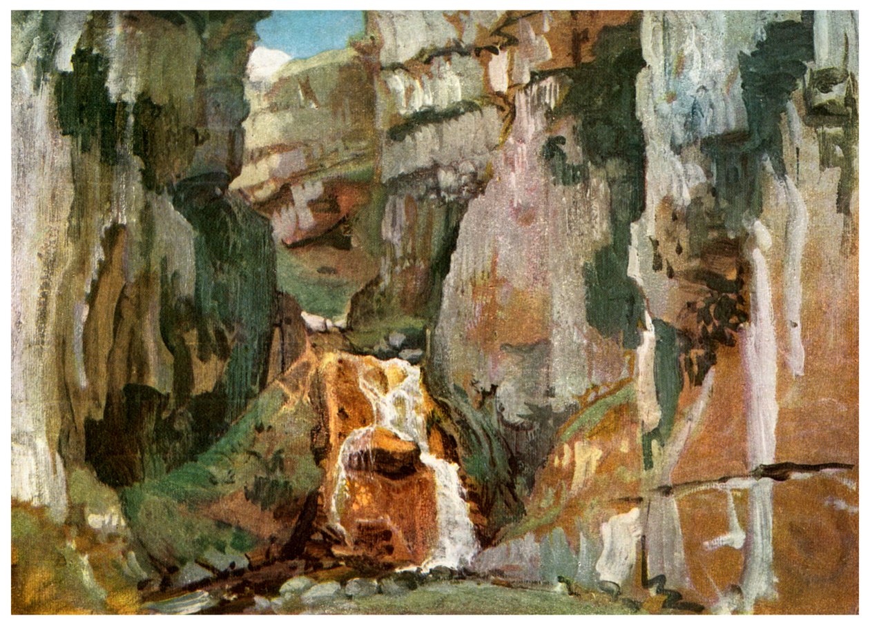 Gordale Scar, West Yorkshire, 1811, 1956 alkotó: Unbekannt