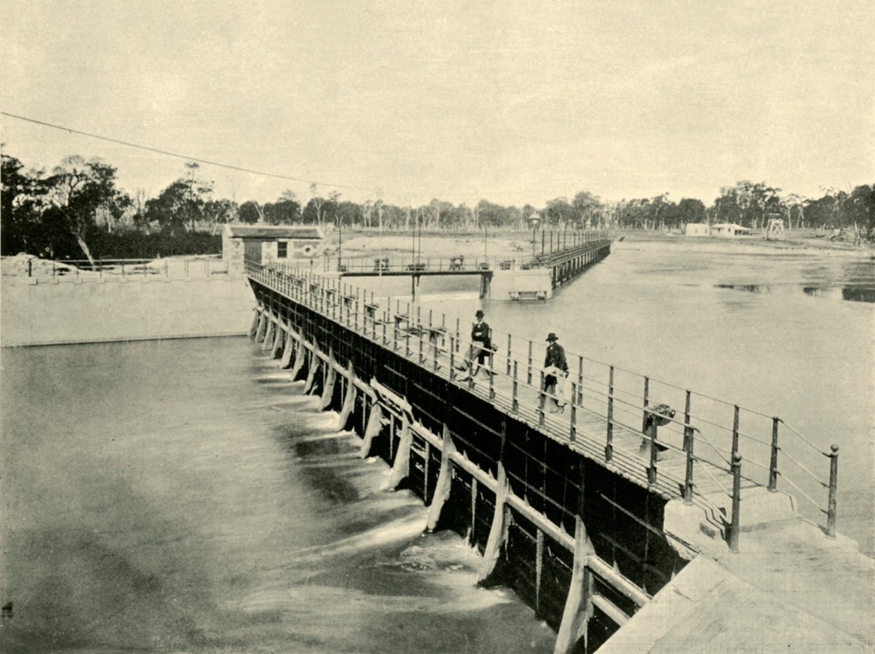 Goulburn-gát, Wahring, 1901. alkotó: Unbekannt