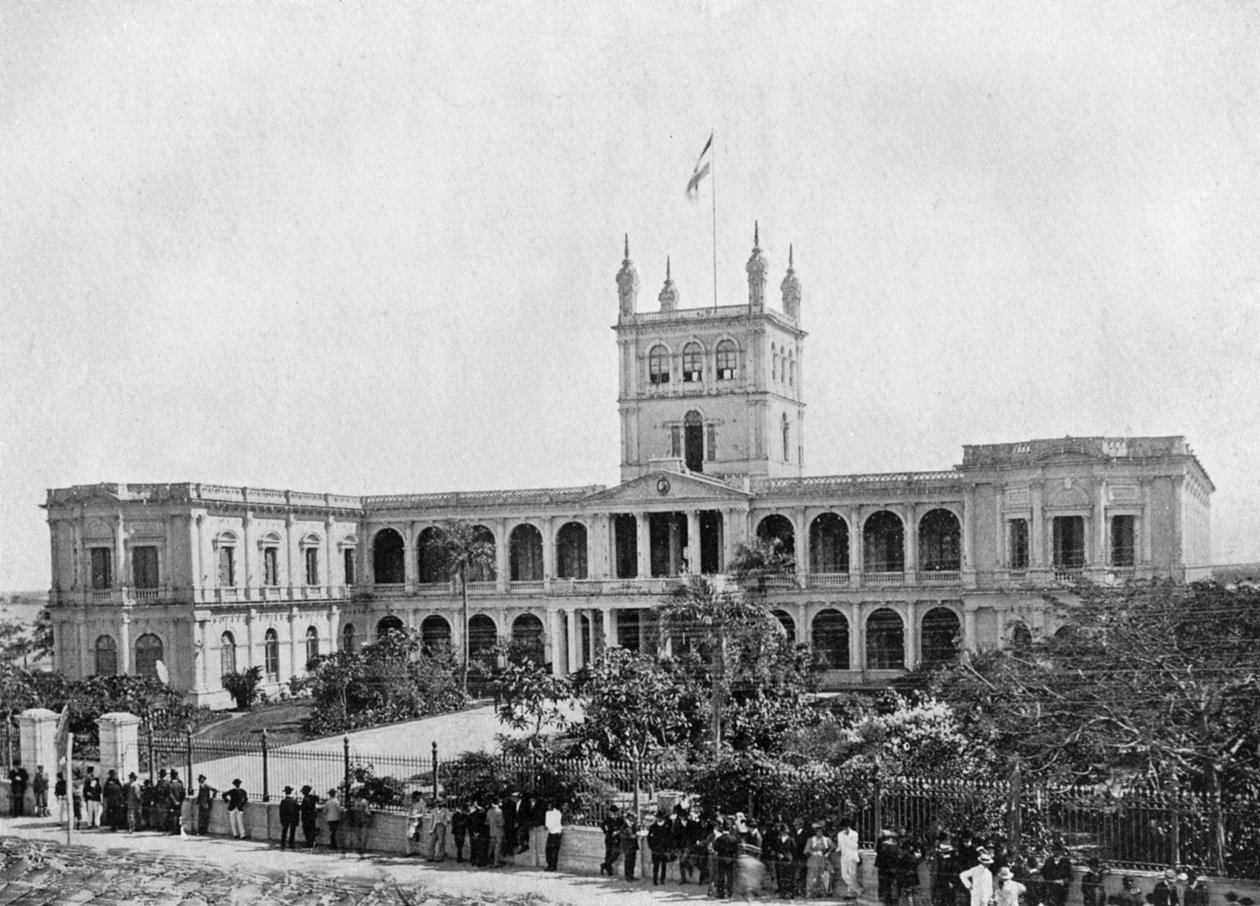 Kormányház, Asuncion, Paraguay, 1911 alkotó: Unbekannt