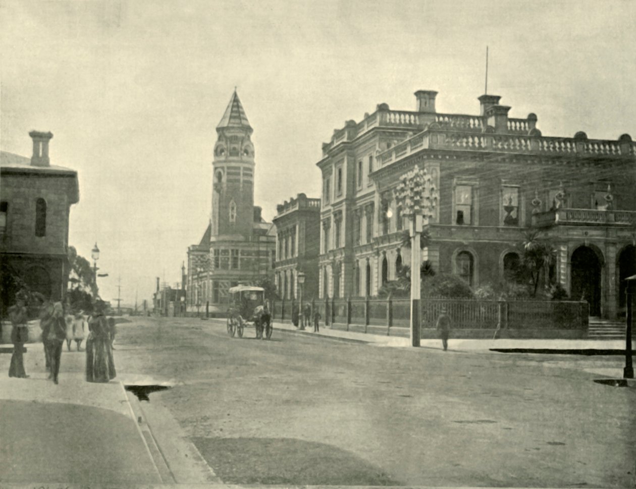 Kormányhivatalok, Launceston, 1901. alkotó: Unbekannt
