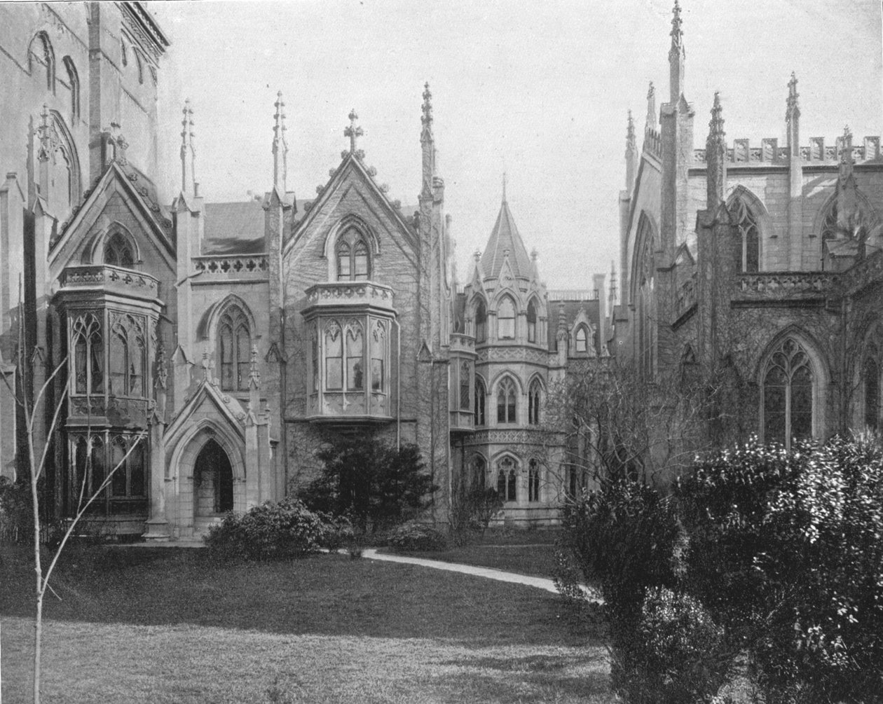 Grace Church and Rectory, New York, USA, 1900 körül. alkotó: Unbekannt