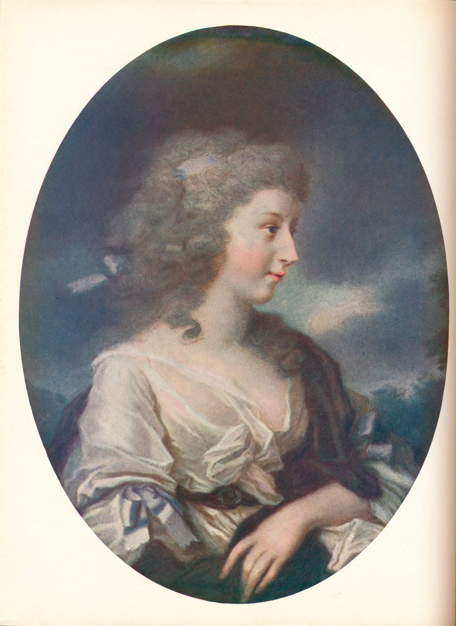 Grace Dalrymple Elliott 1758-1823 skót társasági alak és udvarhölgy volt, 1906 alkotó: Unbekannt
