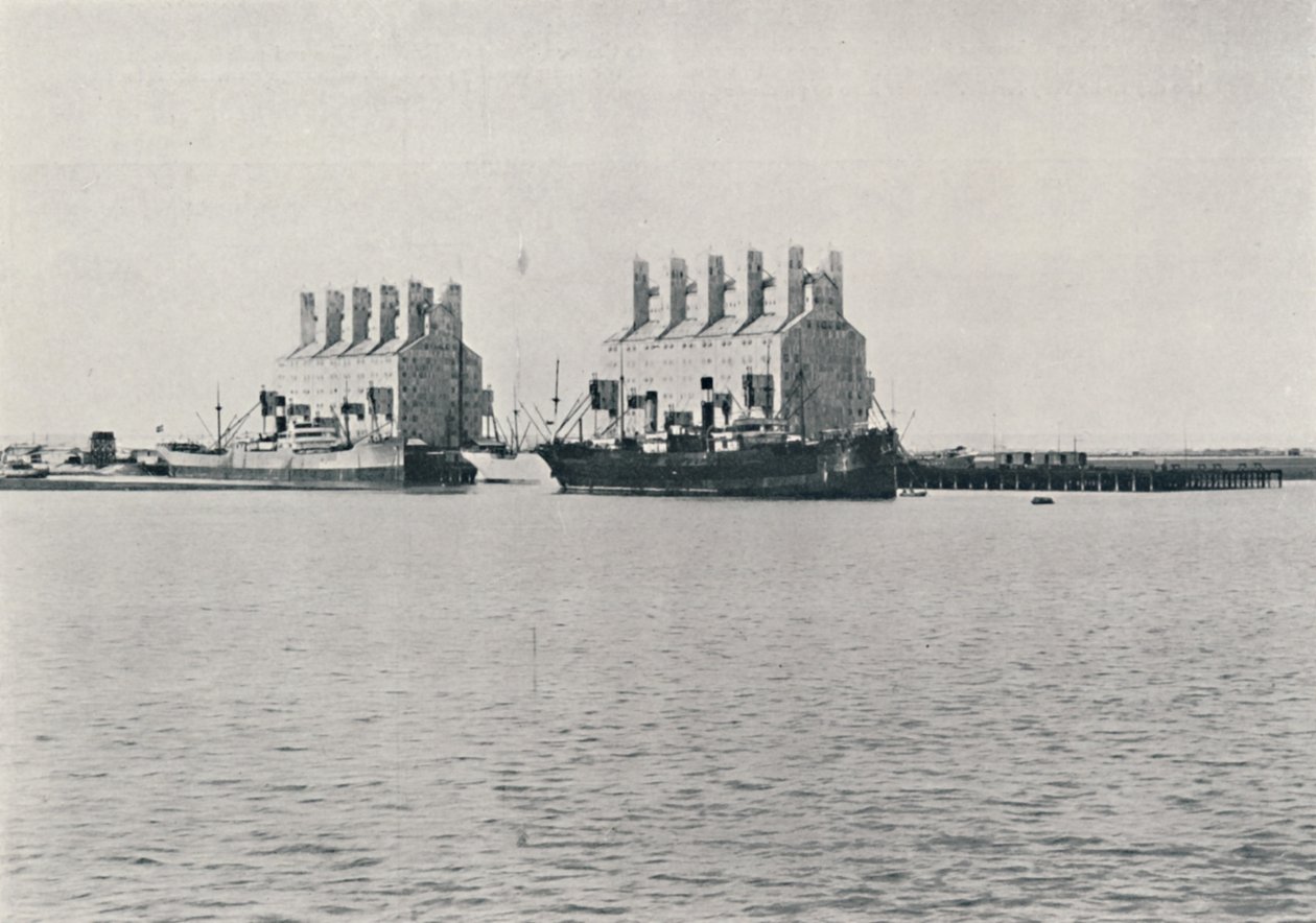 Gabonafelvonók, Bahia Blanca, 1916 alkotó: Unbekannt