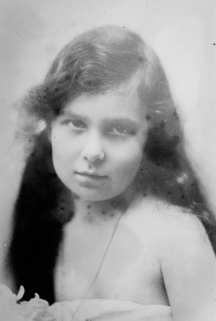 Mária Kirillovna orosz nagyhercegnő gyermekkorában, 1910-es évek alkotó: Unbekannt