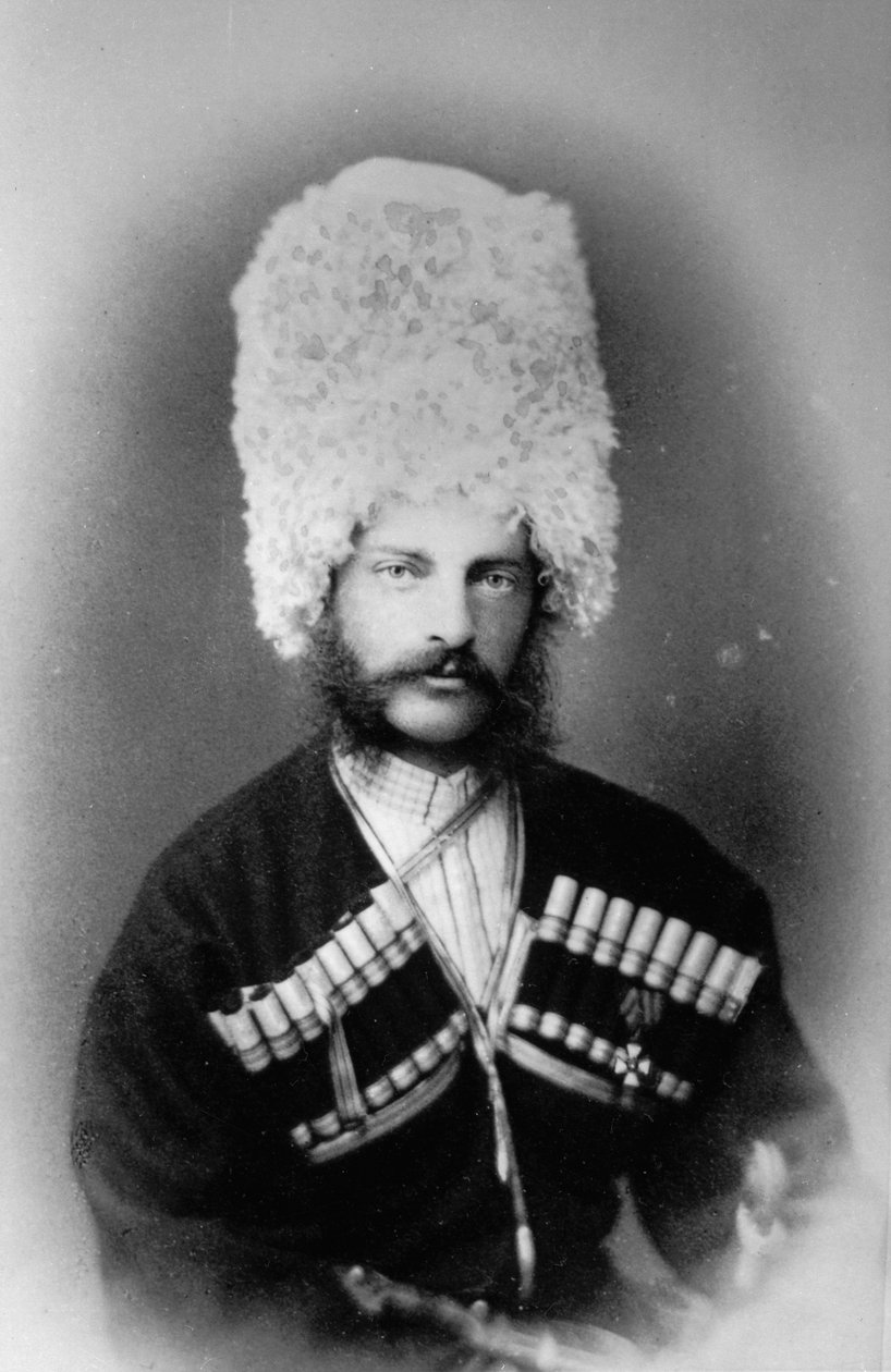 Michael Nyikolajevics orosz nagyherceg, c1863-c1865 alkotó: Unbekannt