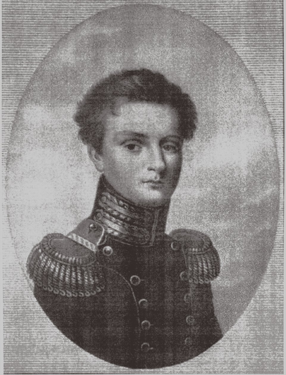 Pavlovics Mihály orosz nagyherceg 1798-1849, c. 1815 alkotó: Unbekannt