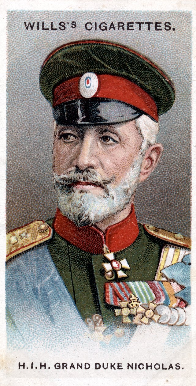 Miklós orosz nagyherceg, orosz tábornok, 1917 alkotó: Unbekannt