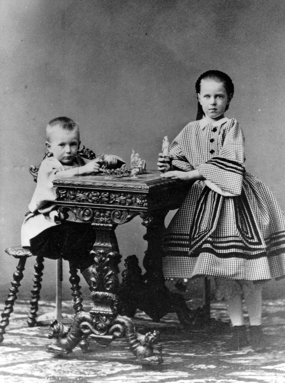 Szergej Alekszandrovics nagyherceg és Mária Alekszandrovna orosz nagyhercegnő, 1860 alkotó: Unbekannt