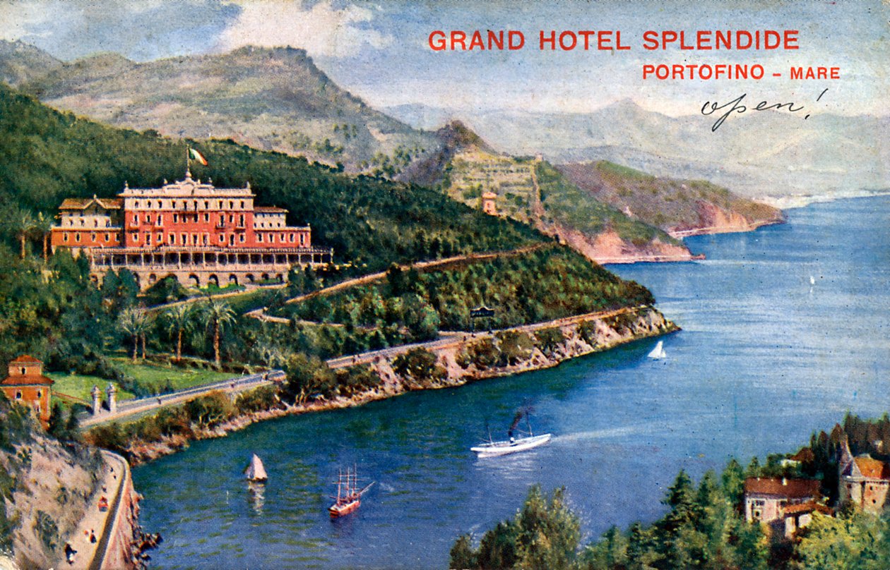 Grand Hotel Splendide, Portofino, Olaszország, XX. század alkotó: Unbekannt
