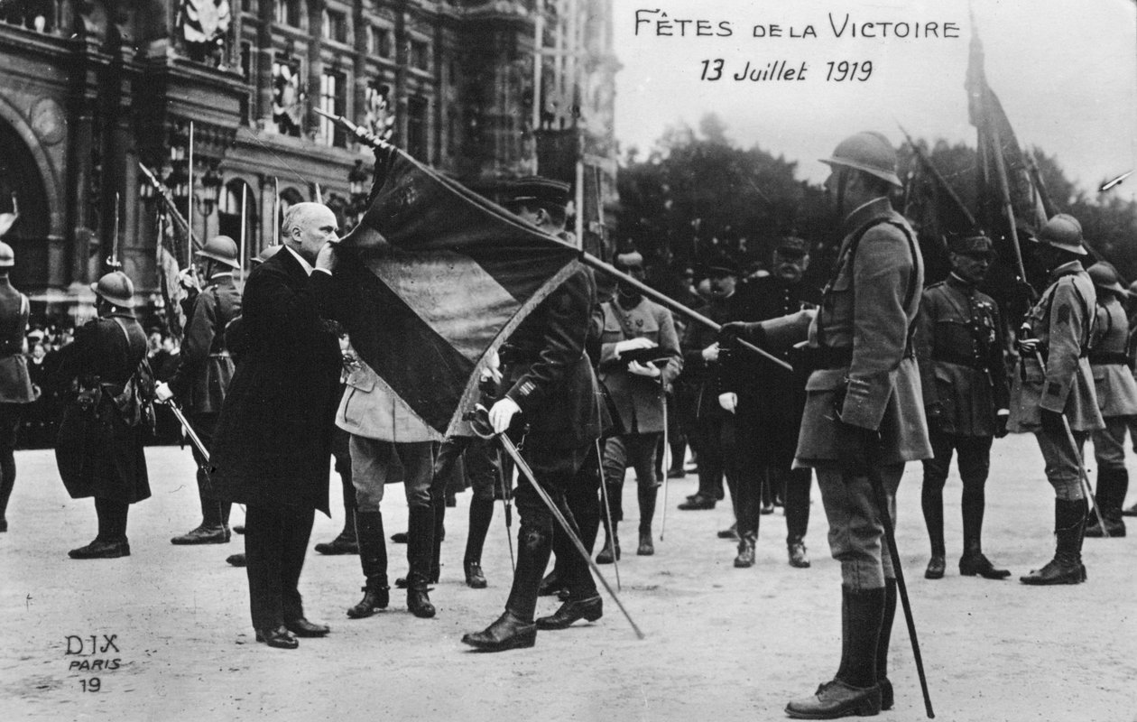 Nagy győzelmi parádé, Párizs, Franciaország, 1919. július 14 alkotó: Unbekannt