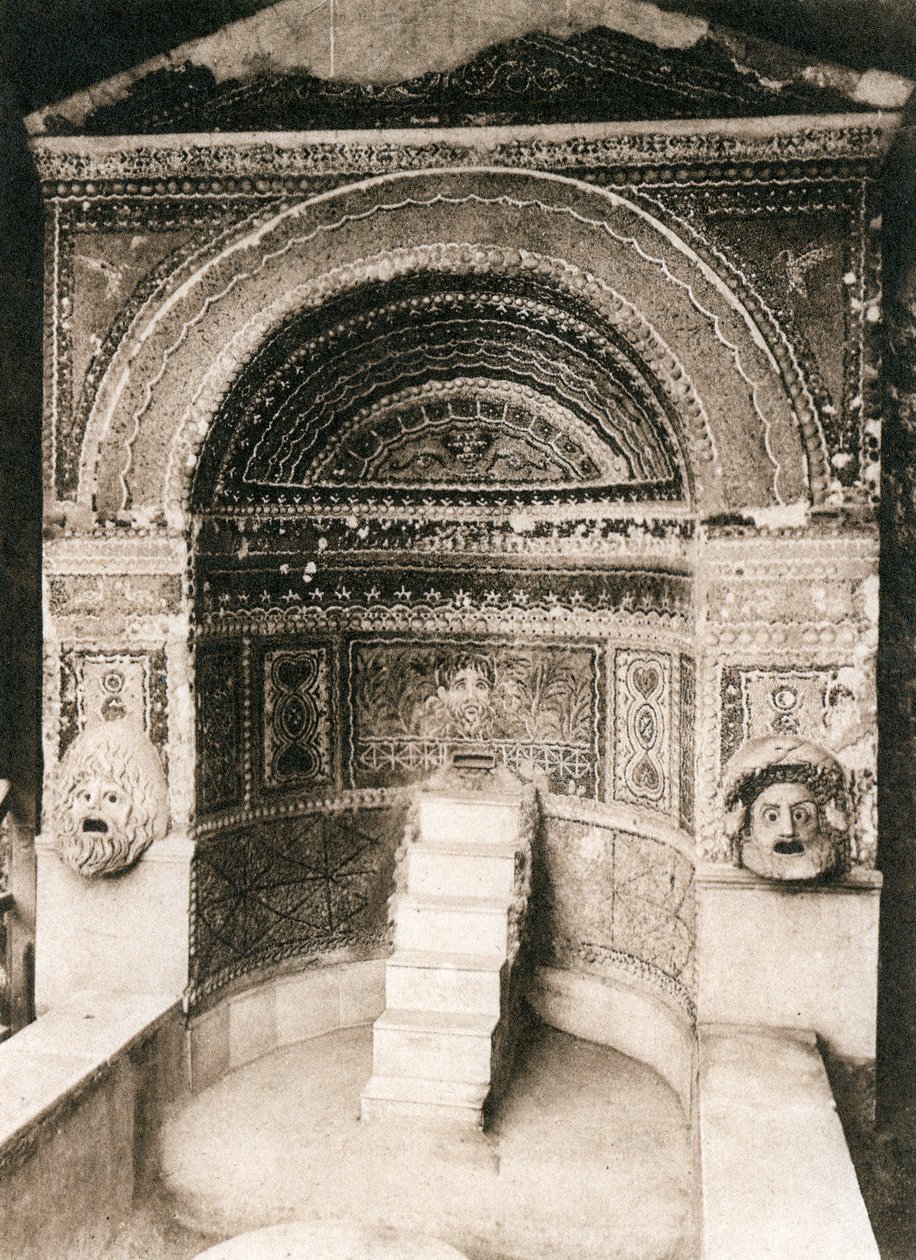 Grande Fontana, Pompeii, Olaszország, 1900-as évek alkotó: Unbekannt